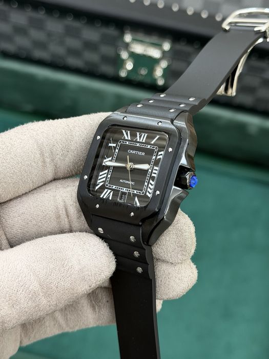 Cartier Santos Large Black