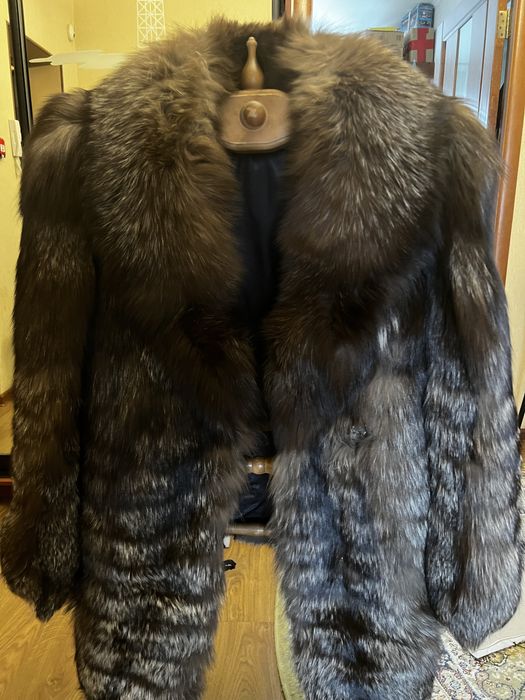 Шуба из чернобурки