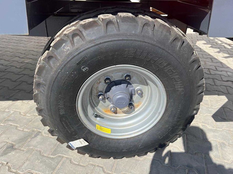 Remorca gunoi / MIG gunoi / ingrasaminte Euromasz 4,5 T – 2 tamburi spate + cardan – NOUA