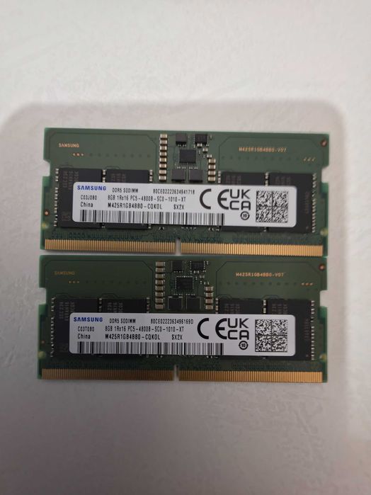 SO-DIMM Samsung DDR5 16G 4800 MGZ (2x8)