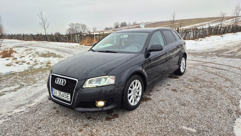 Audi A3 2.0 TDI 140 CP, automat, 2009, import Italia, fără rugina