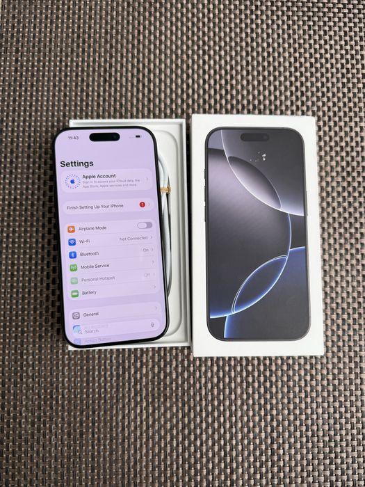 256!ЛИЗИНГ*56лв/м iPhone 16 pro*Black Titanium айфон 16 про черен