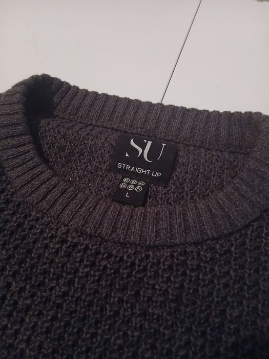 Pulover Elegant Griu