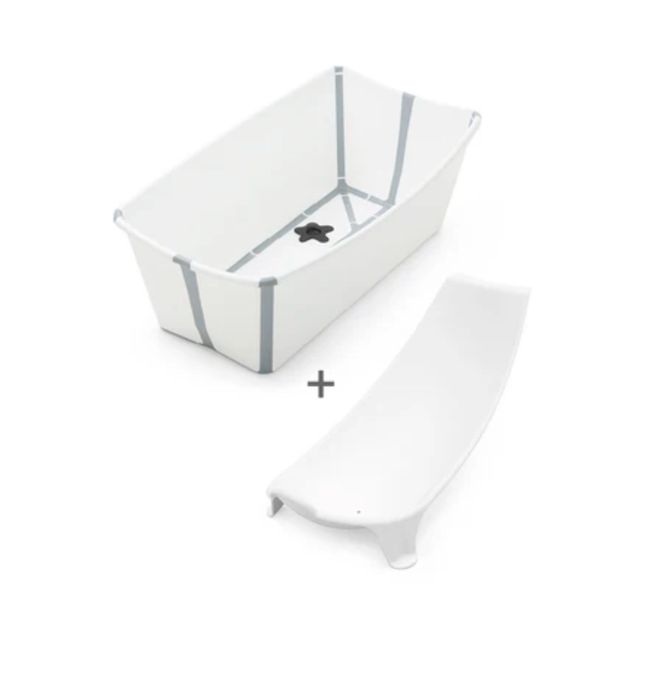 Stokke Flexi Bath Сгъваема ваничка с подложка + Стойката