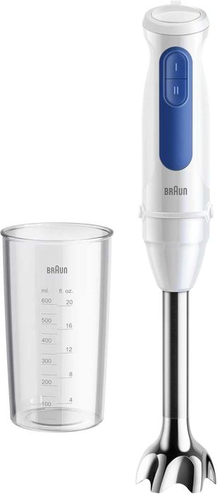 Пасатор Braun MultiQuick 3 MQ30.001M, 2 скорости, 900W, 600ml
