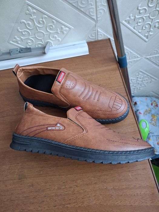 Мокасины летние мужские