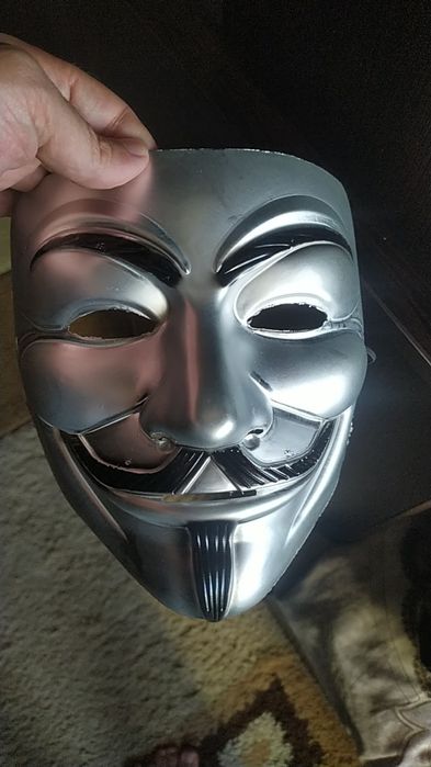 Маски пластиковые крик хакер и другие. Новые