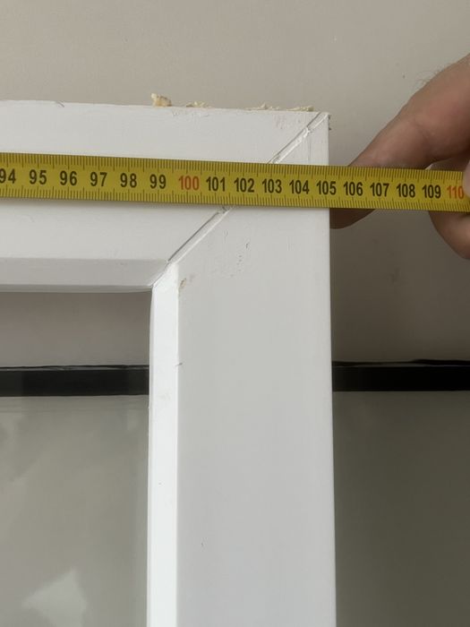 Продам б/у окно с дверью