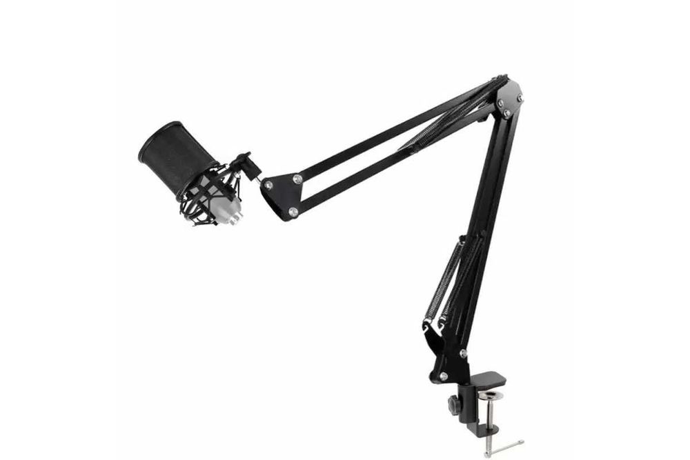 (MUSIC BRAND) Стойка микрофонная пантограф NB-39 чёрный