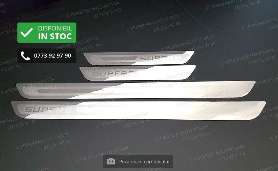 Ornamente INOX praguri - Skoda Superb