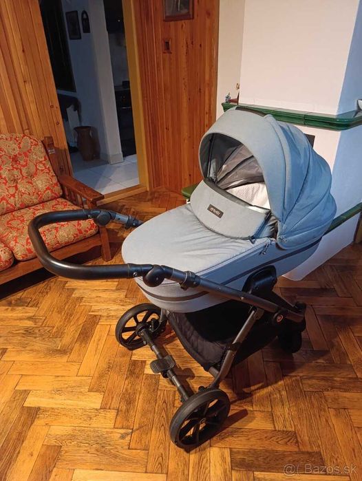 Бебешка количка Tutis Uno 3+, 2в1, Menta - лятна и зимна