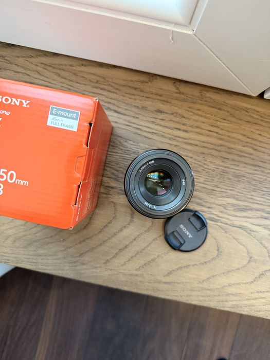 Sony FE 50mm F1.8 Obiectiv Foto Mirrorless Montura Sony E