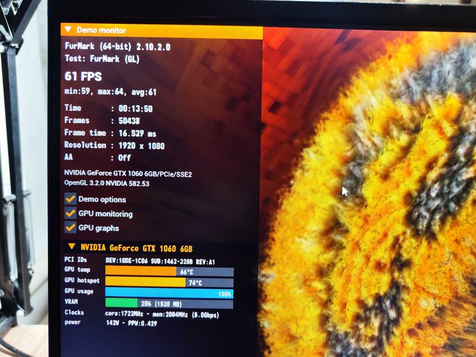 MSI GTX 1060 6gb