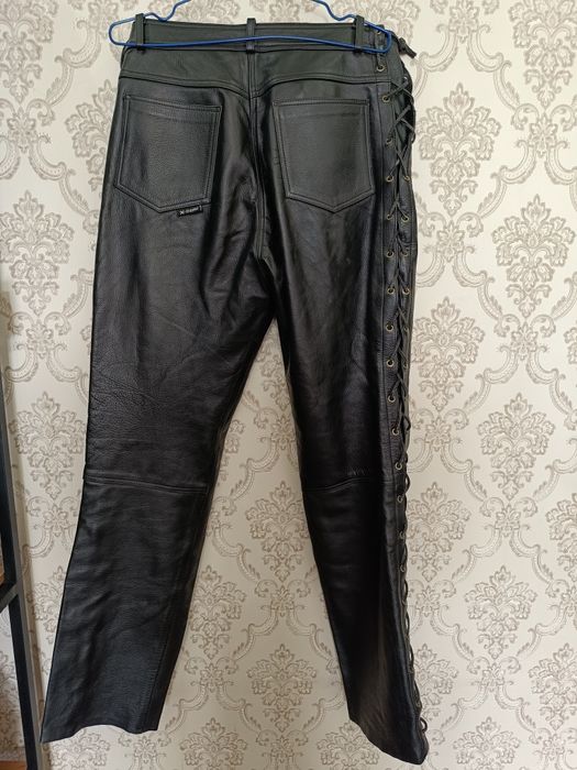100% Кожаные мото штаны X - treme
