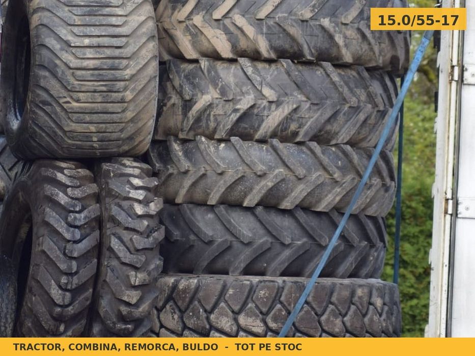 Cauciucuri Anvelope 15.0/55-17 15.0/55 17 1505517 Viskafors Remorca si Implement Utilaje Agricole SH Second Hand FACTURA TVA Garantie 1 An Stoc Real