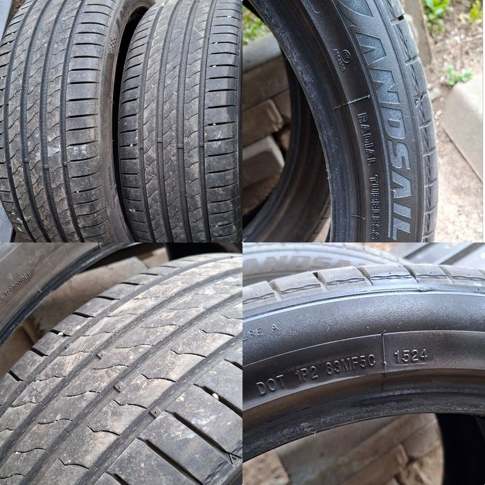 Set 4 anvelope vară 225/45 R19 – DOT 2024 – stare foarte bună