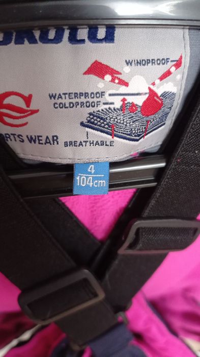 Зимний костюм на девочку