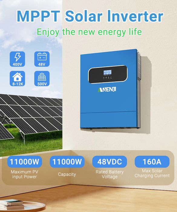 Invertor inverter 11 KW solar fotovoltaic hibrid off grid