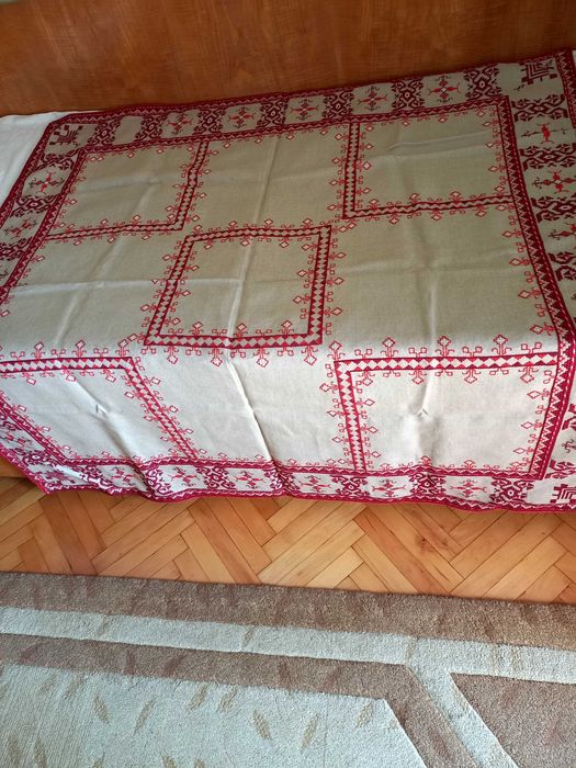 Плетени на 1 кука покривки