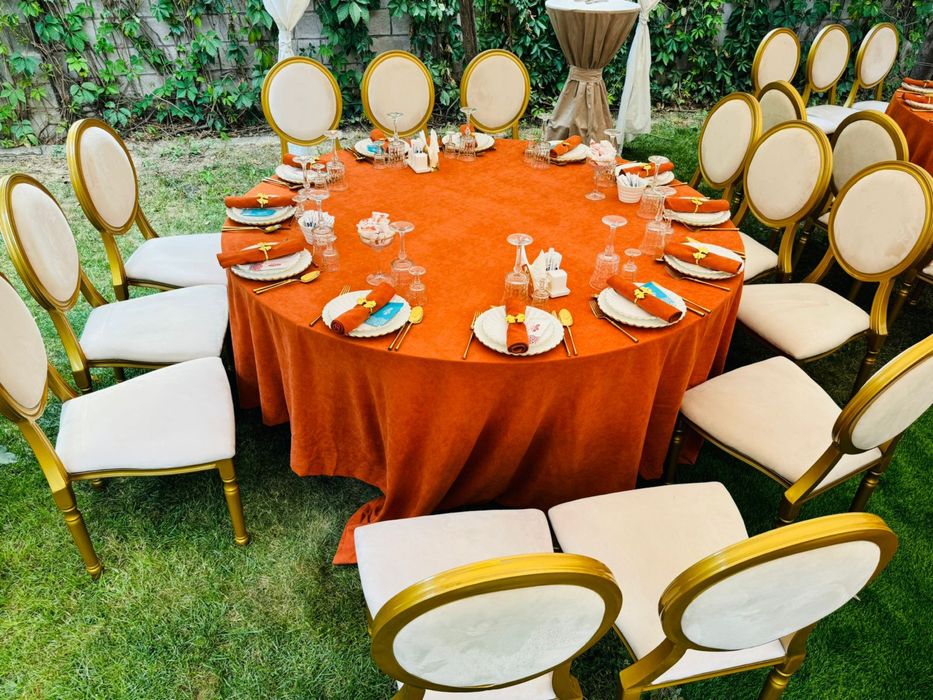 Прокат посуда стол стулья элитная посуда шатер