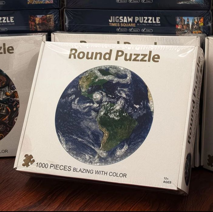 Пазлы Круглые 1000 деталей