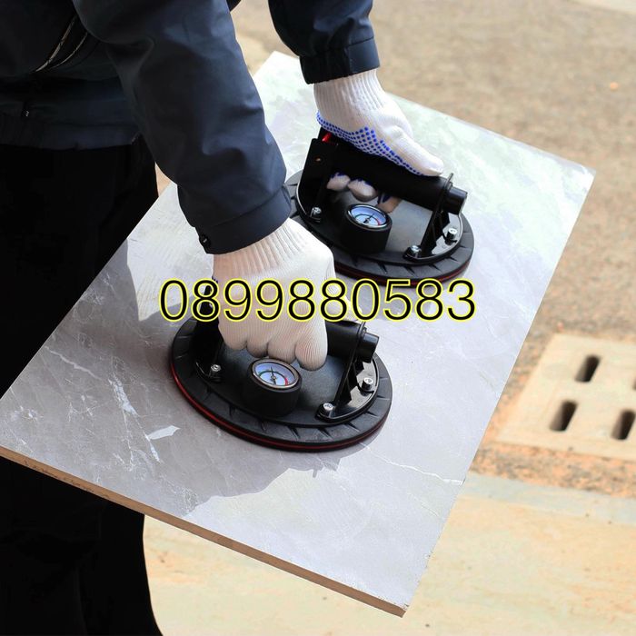 Вендуза с манометър и вакуумна помпа  Ø200 мм HAWEK , HW-9016