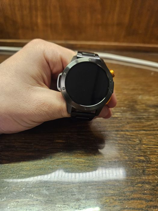 Матов черен мъжки часовник + ПОДАРЪК допълнителна каишка
Описание:
Мно