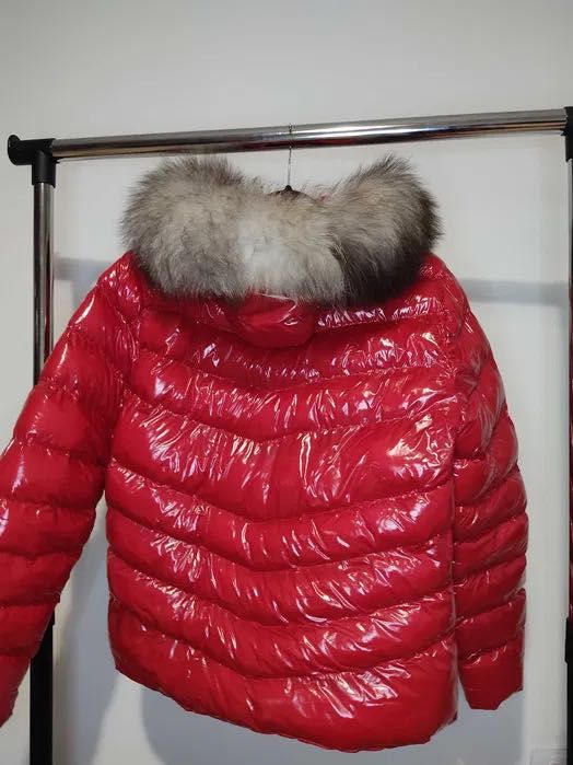 Зимно яке с яка от естествен косъм