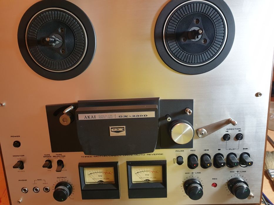 Magnetofon Akai GX230D 3motoare direct drive.3capete GX,autorevers