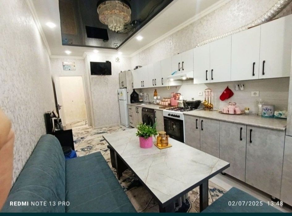 Яшнобод тумани олмос махаллада ижарага квартира бор