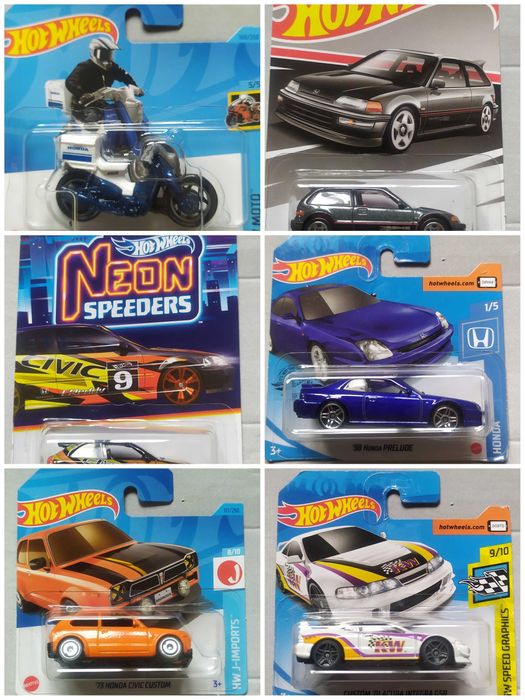 Hot Wheels / Matchbox / Majorette Honda
