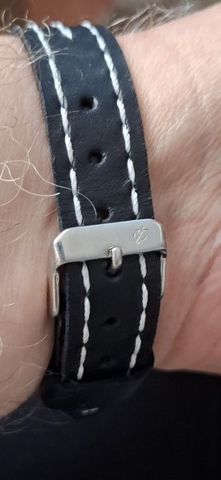 PUMA ceas de mînă bărbătesc cu baterie și curea din piele naturală.