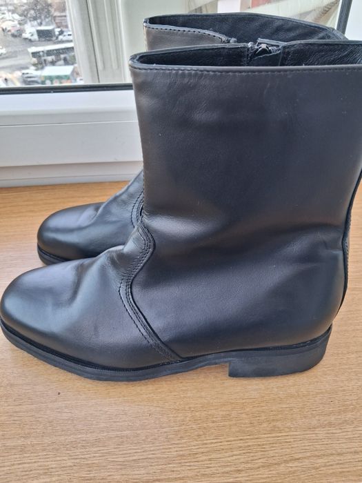 Ghete militare pentru iarna,îmblanite.matimea 27,5(43). Piele naturala