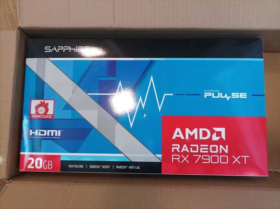 AMD RADEON RX 7900XT - Sapphire Pure | Garnatie | Factura