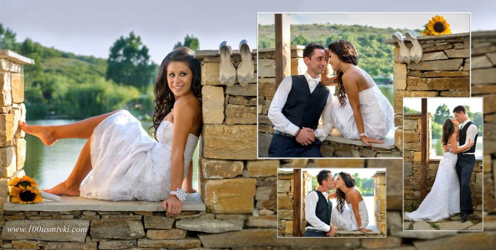 Сватбена фотография, видео заснемане - 100 усмивки