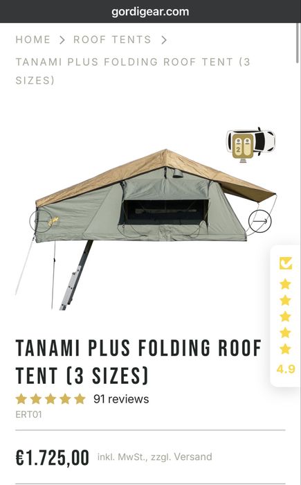 Cort plafon TANAMI PLUS