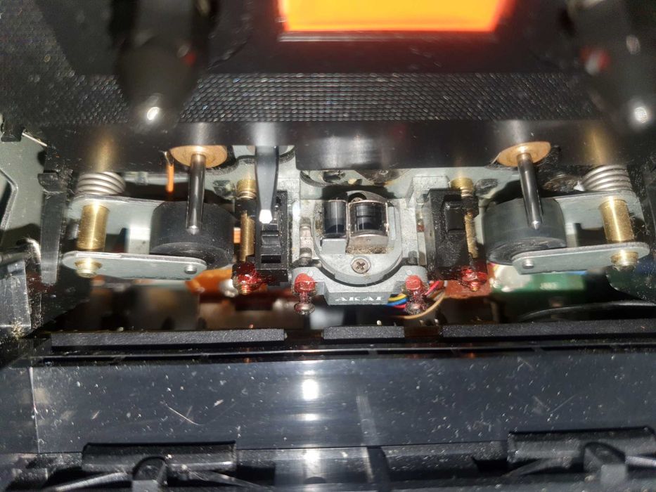 sistem Akai cu deck GX-M959W, tuner AT-M739, CD-player CD-M839