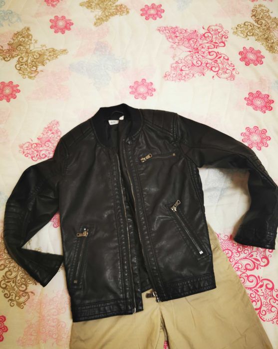 Geaca piele H&m mar 122