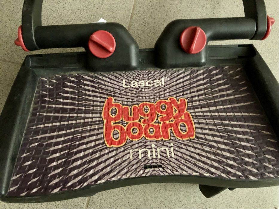 Lascal Buggy Board mini Red степенка за бебешка количка за второ дете