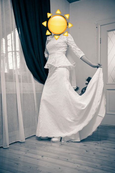 Свадебное Кружевное платье