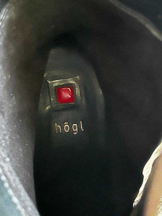 Ботильоны Hogl,  натуральная замша, 38-39