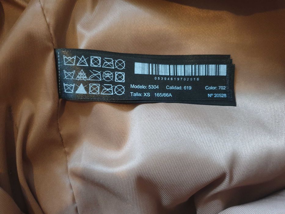 Кожен панталон Massimo Dutti