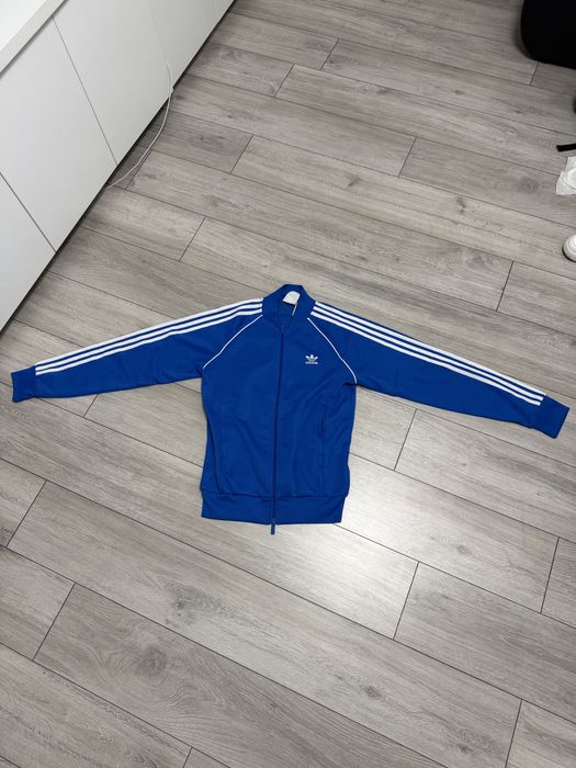 bluza adidas albastra