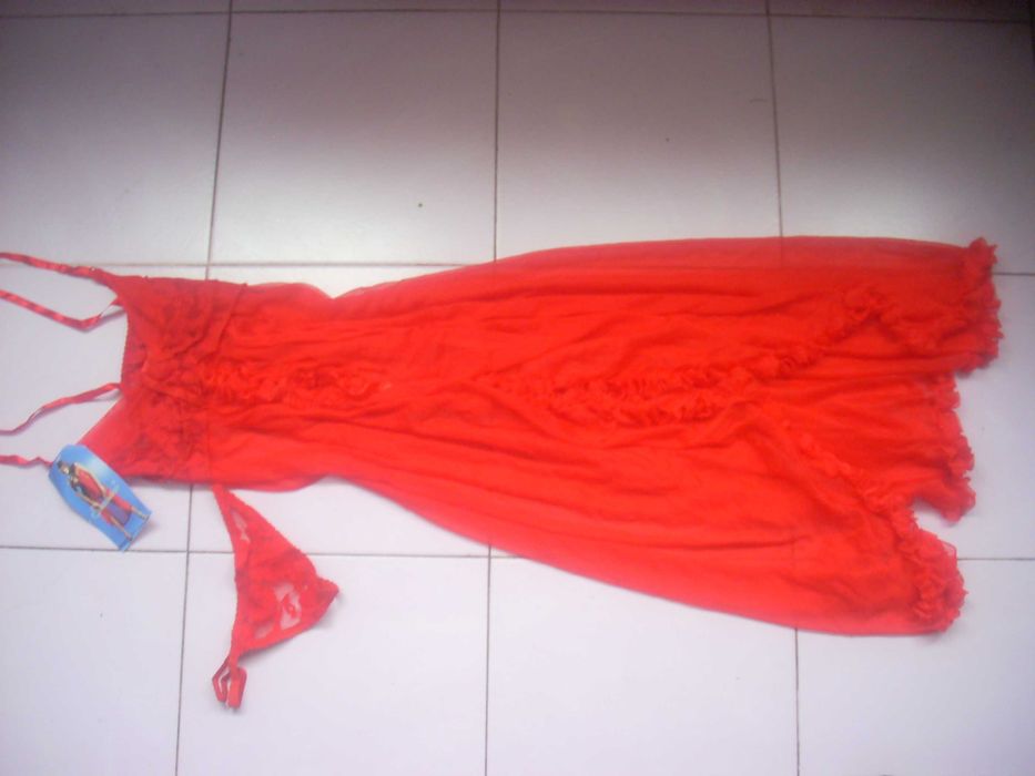 Еротичен комплект нощничка с прашки - НОВО с етикет