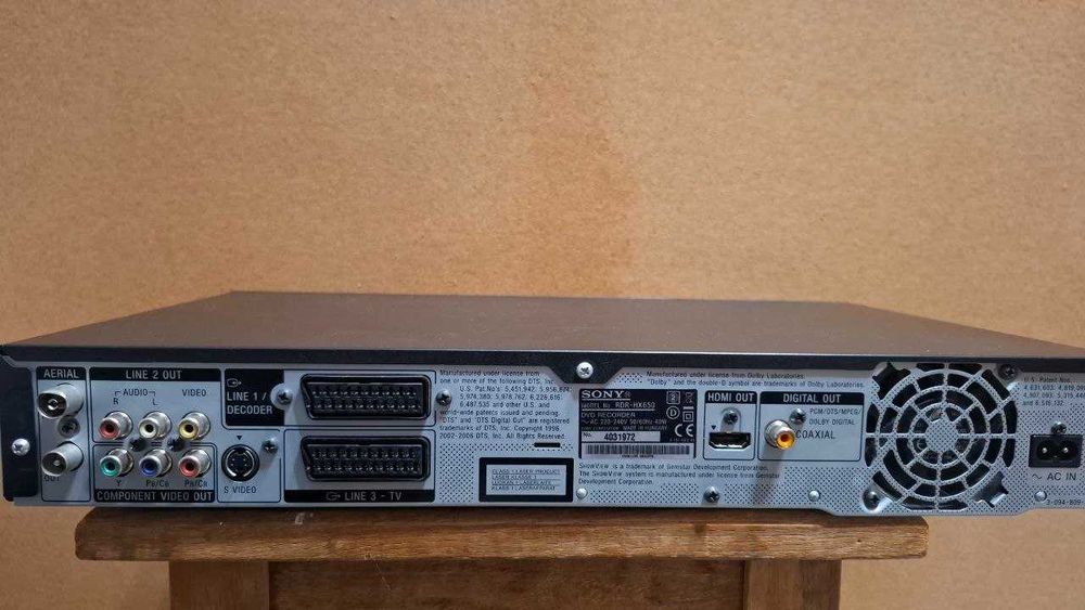 Sony RDR-HX650 HDD 160Gb,Dvd