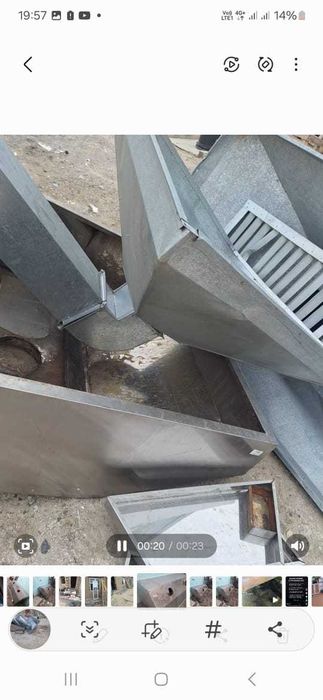 Вытяжка для шашлычного мангала