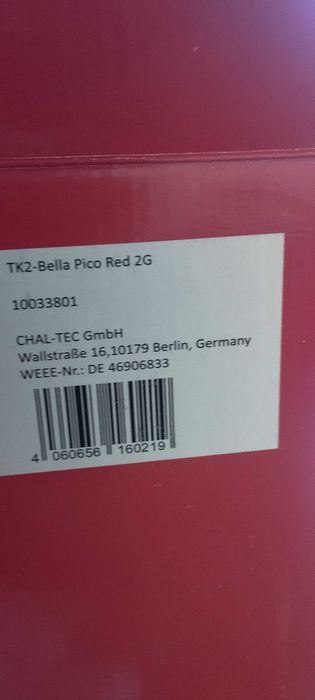 Кухненски робот Klarstein ‎TK2-Bella Pico 2G, 1300W, 4 литра, 6 скорости, Неръждаема стомана, 3 приставки,  червент