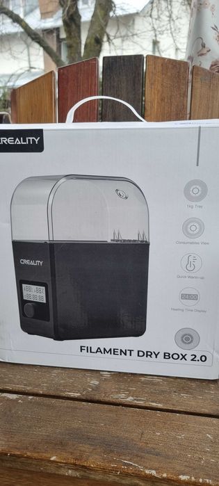 Uscator filament Creality Dry Box 2.0 cu centilator