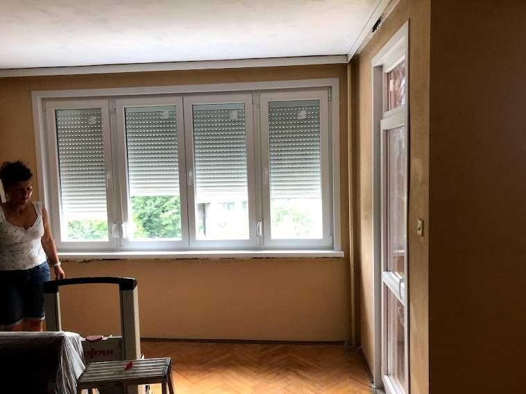 Обръщане на дограма с первази