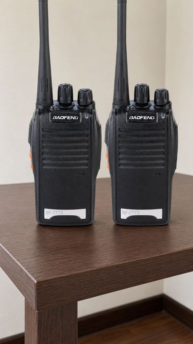 Set 2 stații radio Baofeng BF-777S, 16 canale PMR 446